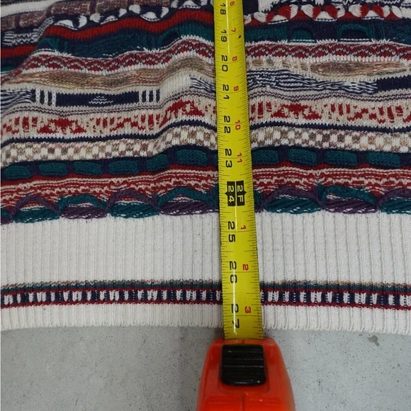 COOGI STYLE Multicolor Patterned‎ Men's Sweater - Picture 5 of 6